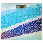 Cantar electronic de persoane Daewoo, sticla securizata 6 mm, capacitate 150 kg,