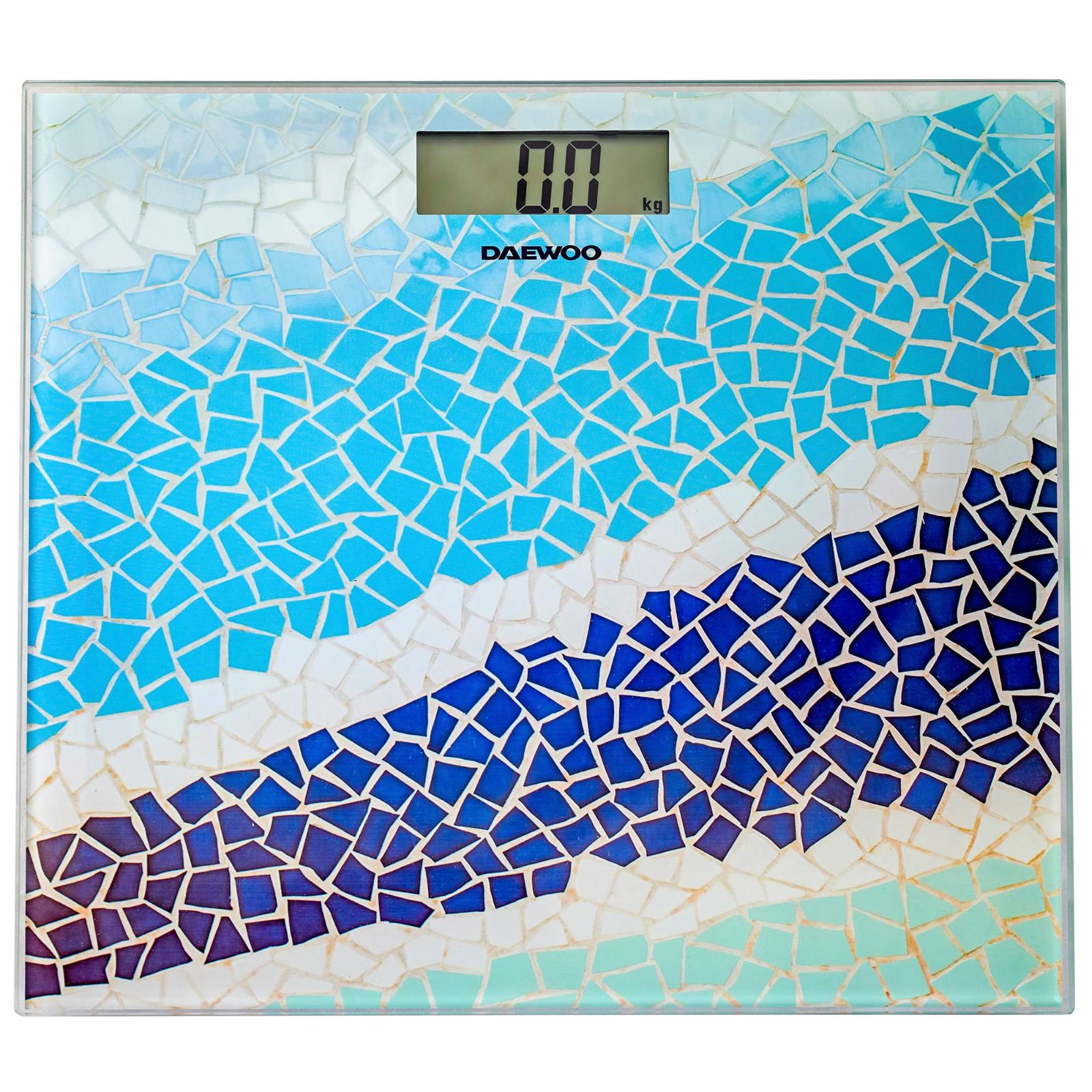 176488_bmnslwwxsp1ewfo3.jpg Cantar electronic de persoane Daewoo, sticla securizata 6 mm, capacitate 150 kg, - imagine 1