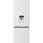 Combina frigorifica Beko, 386l net, Clasa E, dozator apa, H 202, alb