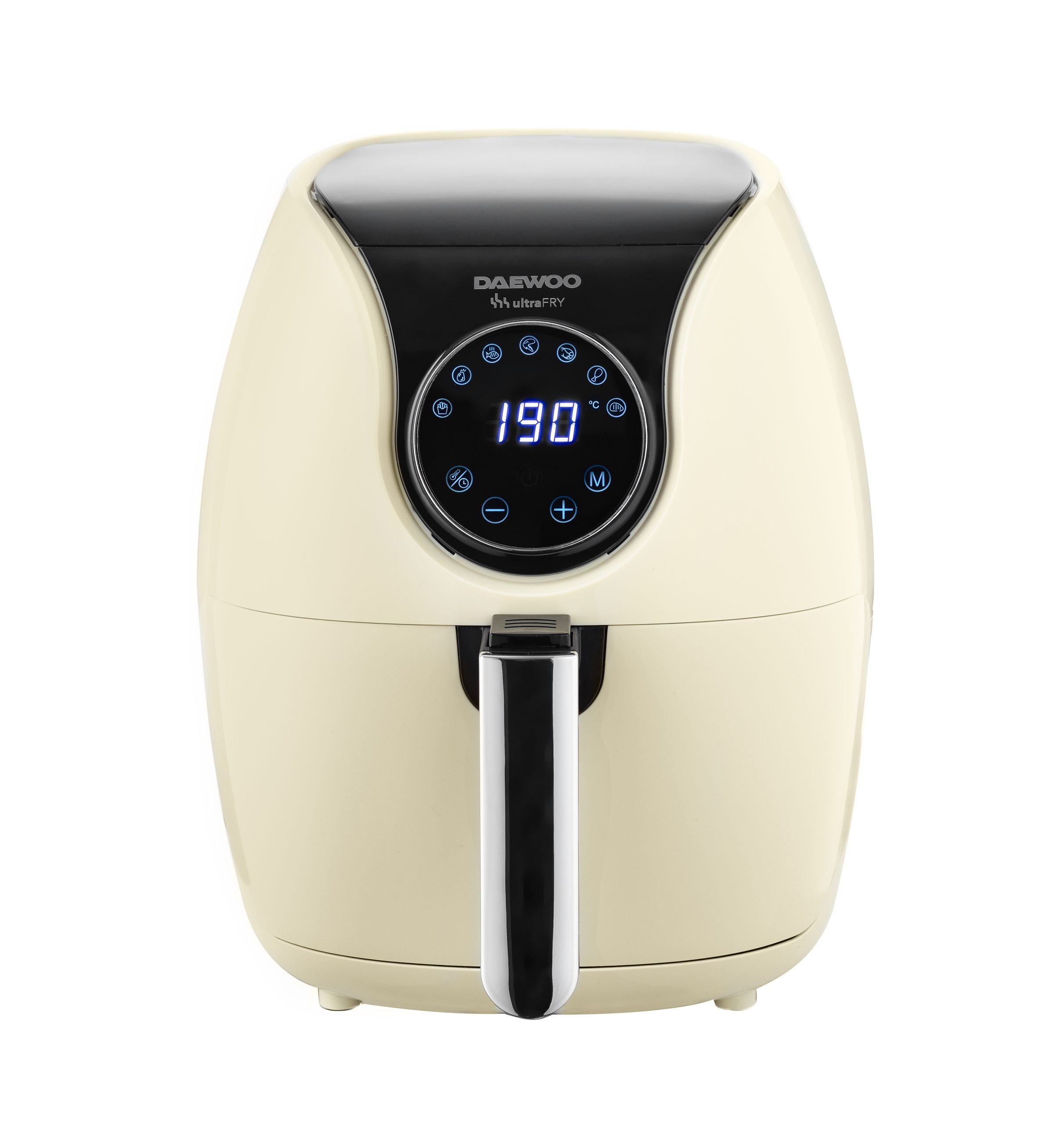 daf2000-1_2.jpg Friteuza cu aer cald Daewoo, putere maxima 1500 W, display LCD, capacitate 4 lit - imagine 1