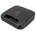 Sandwich maker 3in1 Daewoo, Putere 800W, Placi neaderente, Placi Interschimbabil