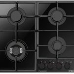 Plita pe gaz Hansa, gaz pe sticla, 60 cm, comenzi frontale, gratare de fonta