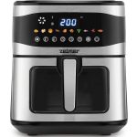 Friteuza cu aer cald Zelmer, 1600 W, 6,5L, Negru/Inox