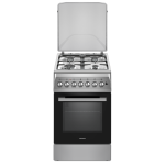 Aragaz Nobeltek, 50x60, plita gaz si cuptor electric, ventilator, aprindere elec